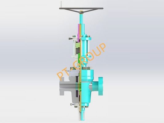 API 6A Série de soupapes hydrauliques FLS pour le service acide H2S Convient pour le collecteur d'étranglement et l'arbre de Noël