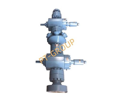 Tête de boîtier API 6A anti-corrosion Tête de puits intégrée et sapin de Noël