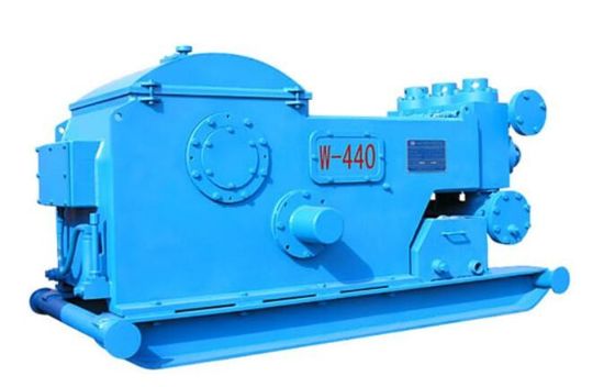 440HP huilent Rig Mud Pump 320 SPM le puits de pétrole qu'à simple effet Triplex pompe