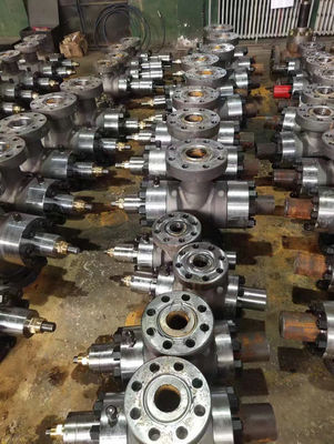 Tête de puits réglable diverse de mise à mort d'obstruction de 9 pouces avec des valves d'obstruction