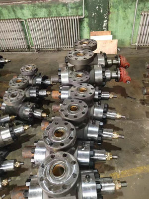 Perçage divers de Ram Blowout Preventer For Well de double de mise à mort rouge d'obstruction