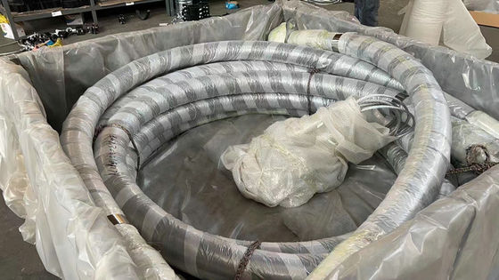 3 pouces de tuyau flexible API 7K tube standard C3, type de couverture C4 pour le cimentage de puits de champs pétrolifères avec Hammer Union