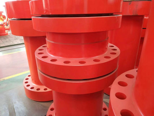 Double bobine faite sur commande cloutée de perçage de couleur d'adaptateur de SUS dans l'industrie du gaz