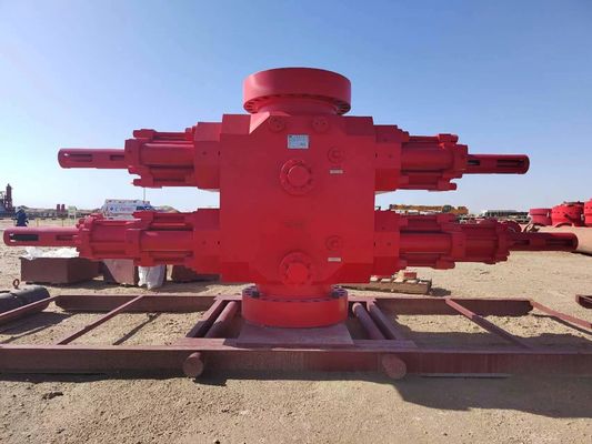 Le double COUP DE POING de Ram a forgé le type d'U avec ouvert hydraulique et les capots étroits cisaillent la structure avec les propulseurs tandem