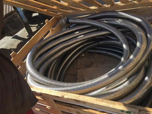 1" tuyau blindé de contrôle de COUP DE POING de résistance de feu 10000psi avec la connexion inoxydable des syndicats de marteau de la couverture 304