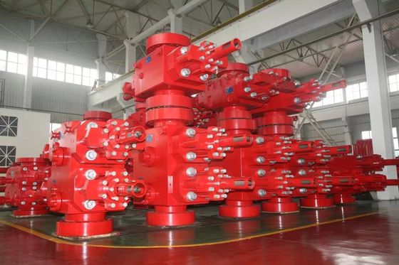 13 5/8&quot; - 15000psi Système de prévention de l'explosion de type Shaffer avec double cylindre ram booster