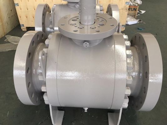 contrôle de l'air ou contrôle hydraulique ASME B16.34 Ventilateur à bille hydraulique pour divertisseur de 12 pouces de classe 300/600/900 -46-250C