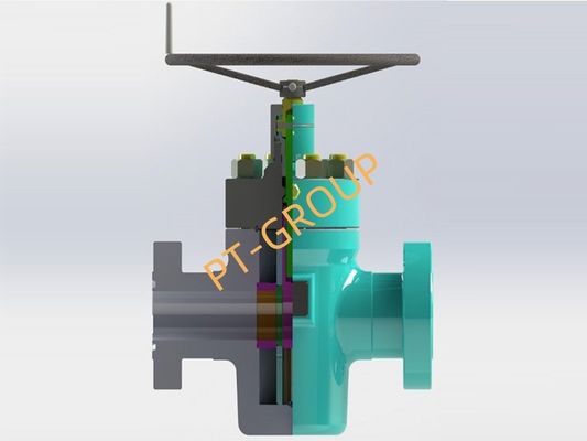 Dans le pétrole et le gaz soupape de boue 2 &quot;et 4&quot; 5000psi soupape de boue soudage connexion de fil de connexion et connexion d'union